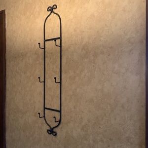 Longaberger Wrought Iron 3 Tier Wall Plate Rake